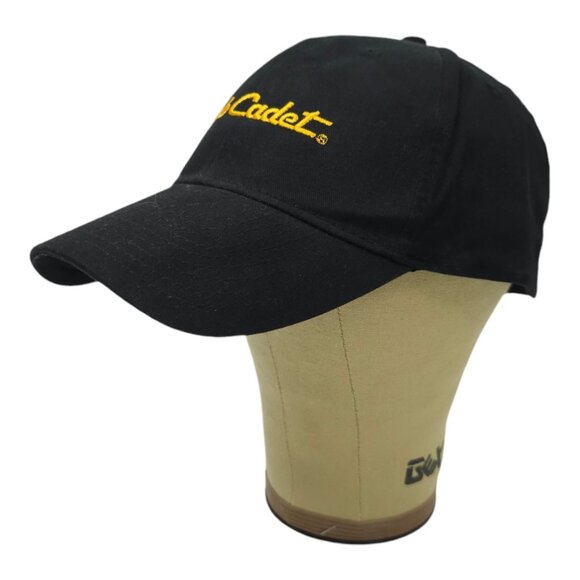 Cub Cadet Cap Embroidered Logo Strapback Trucker Baseball Black Yellow Hat - Picture 2 of 13